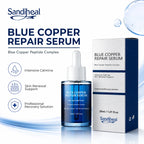 Blue Peptide Skincare Set Skin Barrier Care Facial Kit Hydrating Soothing Serum Calming Mist Toner Moisturizing Face Cream