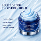 Blue Peptide Skincare Set Skin Barrier Care Facial Kit Hydrating Soothing Serum Calming Mist Toner Moisturizing Face Cream