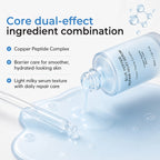Blue Peptide Skincare Set Skin Barrier Care Facial Kit Hydrating Soothing Serum Calming Mist Toner Moisturizing Face Cream