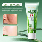 Moisturizing Aloe Vera Gel Is Suitable for Face and Body, Hydrating and Moisturizing, Repairing Sunburn, Suitable for Sensitive Skin, and Acne Care