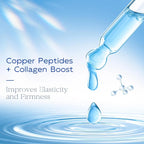 Blue Copper Peptide Collagen Firming Anti Wrinkle Face Cream Anti Aging, Repair, and Firming Daily e Moisturizing Brighten Cream
