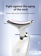 Face Lift 7 Colors Neck Beauty Neck Device Slim Massager Facial Lifting Tightening Face Wrinkle Remover Face Care Beauty Machine