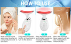 Face Lift 7 Colors Neck Beauty Neck Device Slim Massager Facial Lifting Tightening Face Wrinkle Remover Face Care Beauty Machine